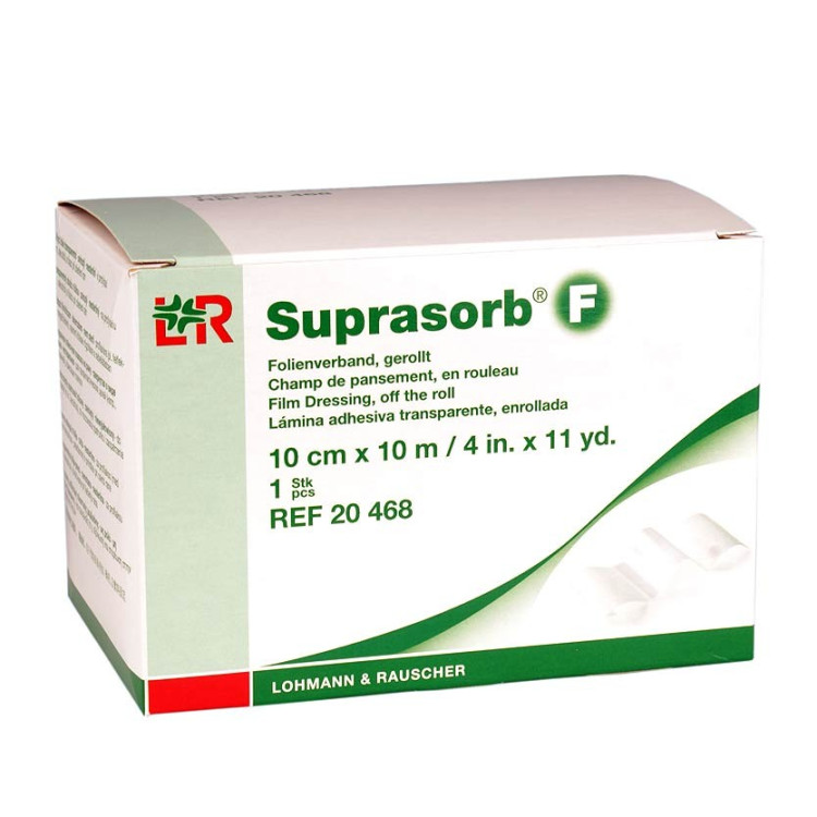 Повязка на рану пленочная Супрасорб Suprasorb F, 10 см. х 10 м.