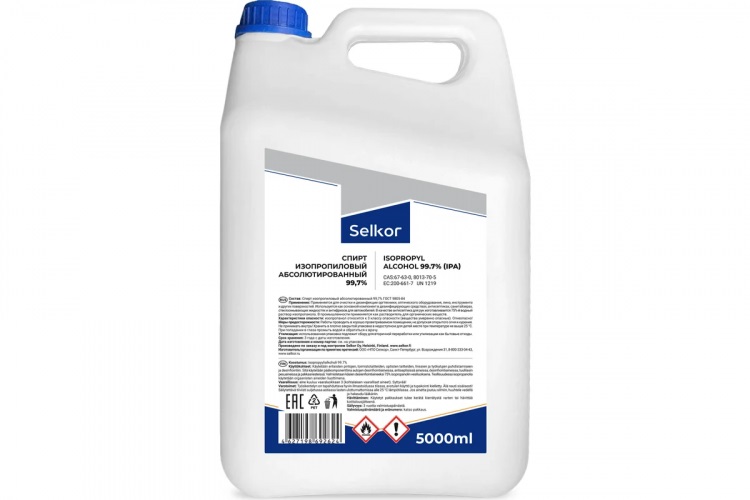Спирт изопропиловый Selkor 5 л