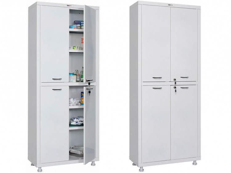 Медицинский шкаф Hilfe МД 2 1670/SS