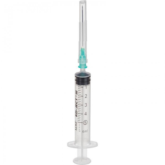 Шприц 5мл KD-JECT II, 2х - компонентный, с иглой р-р 21G 0,8 х 40
