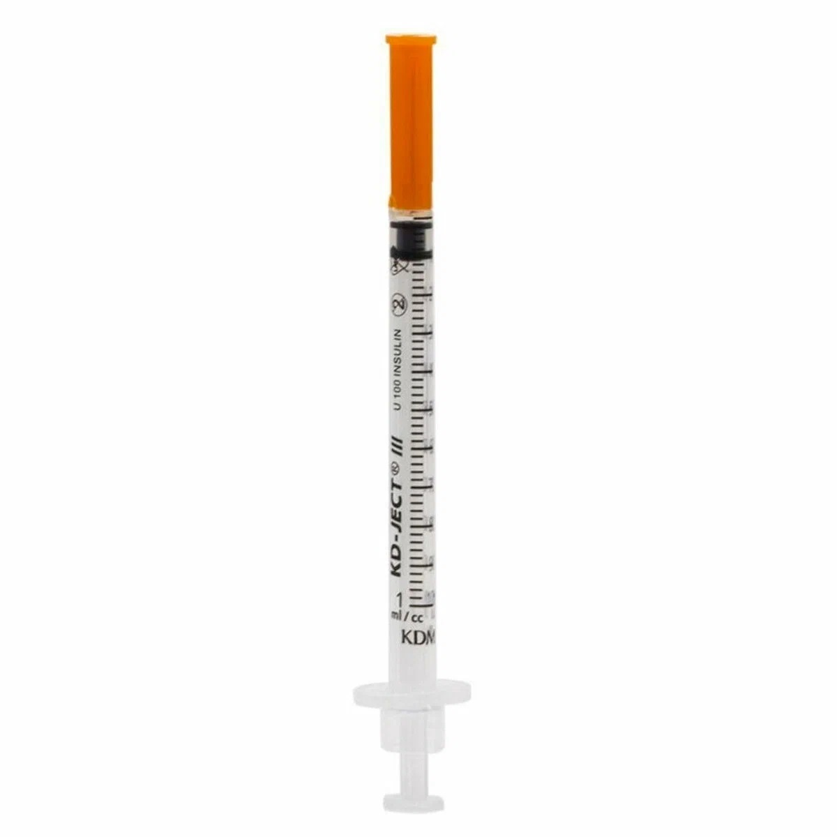 Шприц 0,5мл KD-JECT III U100, 3х-комп., одноразовый, стерильный с иглой 30G 0,30 х 8 